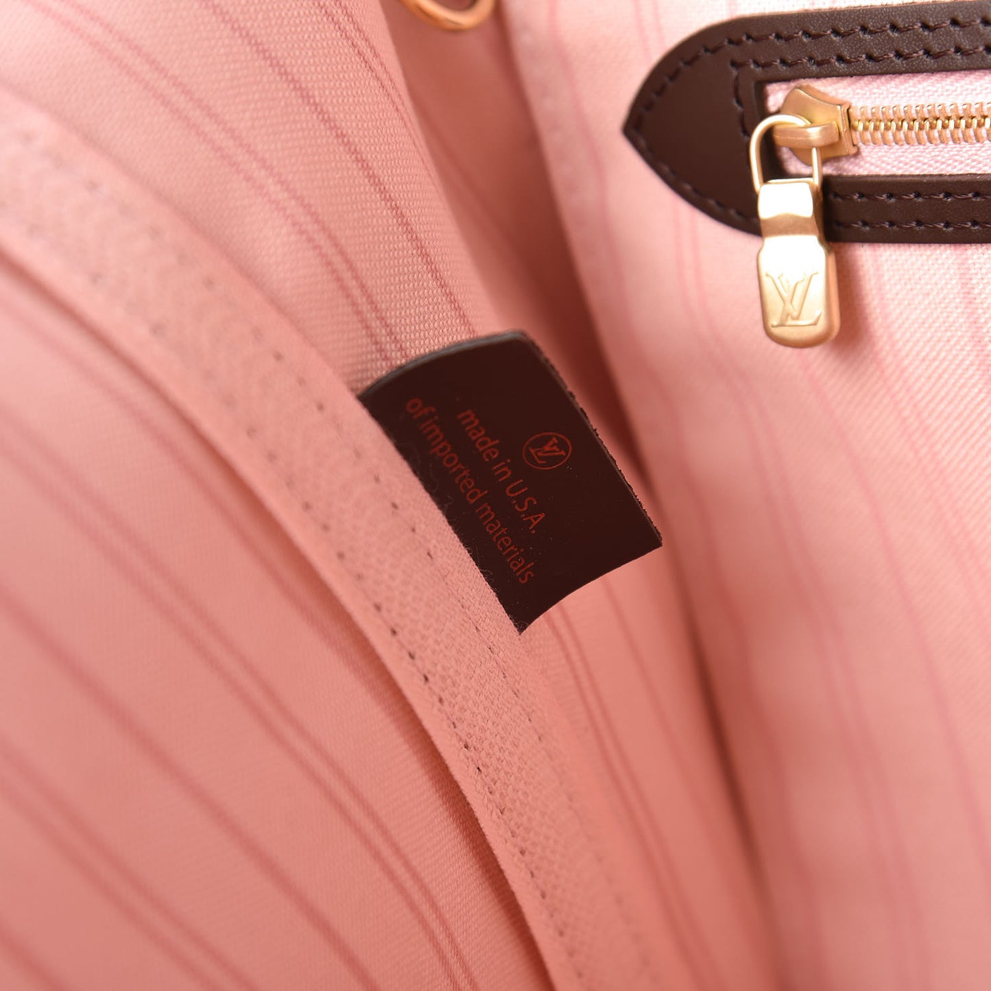 Damier Ebene Neo Neverfull MM Rose Ballerine