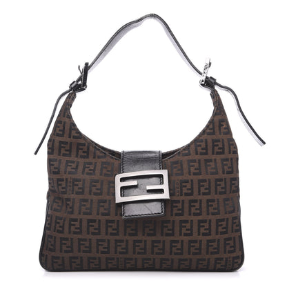 Fendi Zucchino Shoulder Bag Tobacco 1 of 10