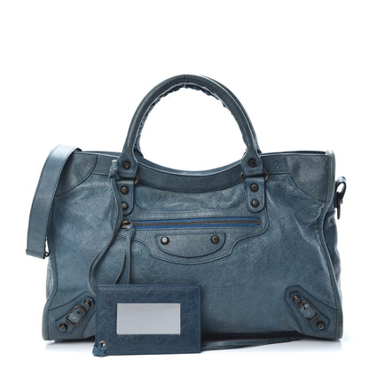 Balenciaga Agneau Classic Hardware City Bleu Cobalt Bleu Electric 1 of 15