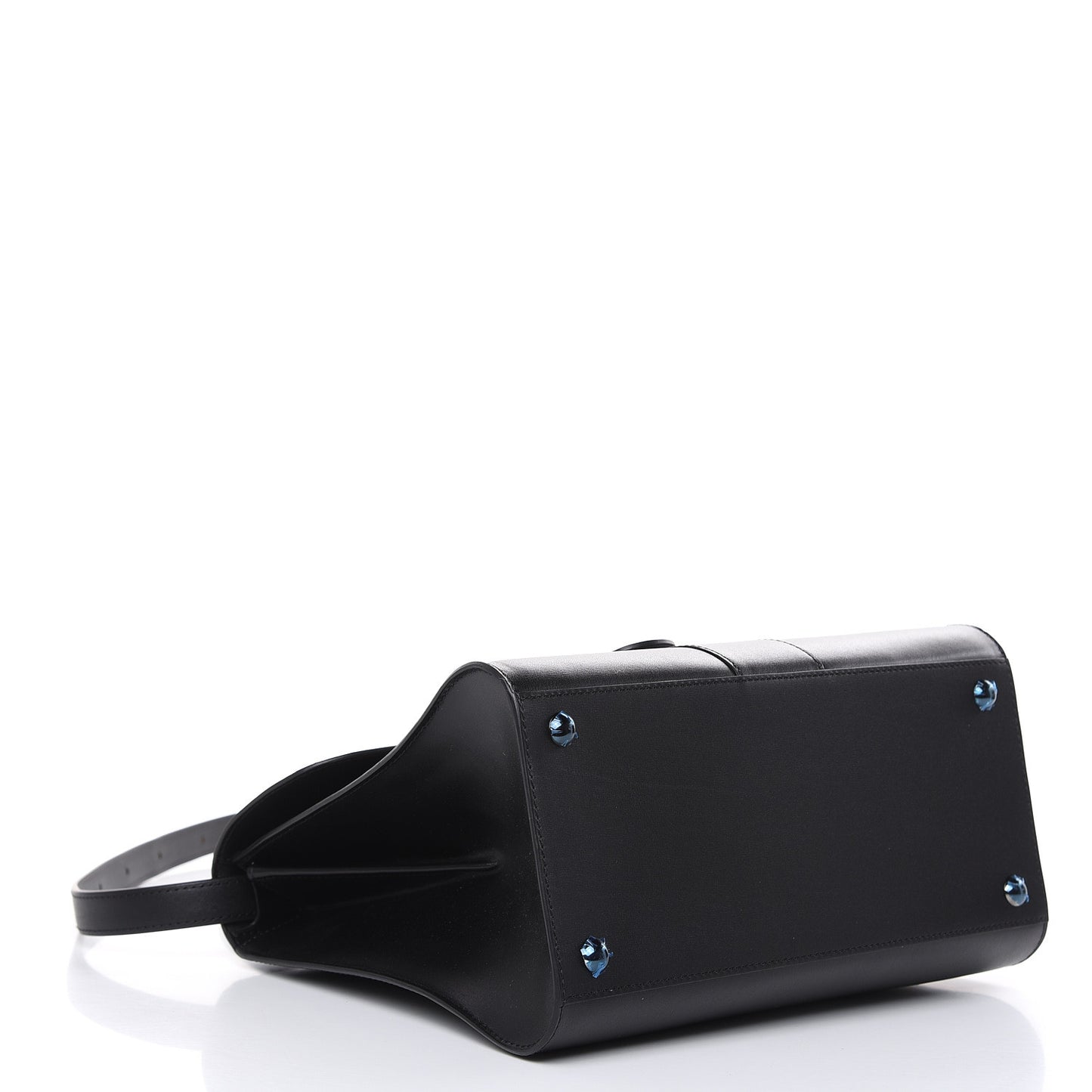 Box Calfskin MM Brillant Satchel Black