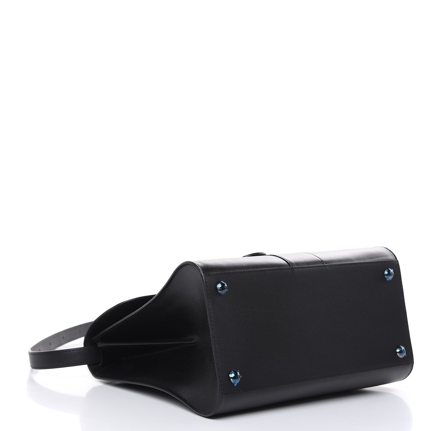 Delvaux Box Calfskin MM Brillant Satchel Black 4 of 10