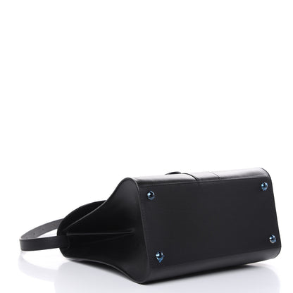Delvaux Box Calfskin MM Brillant Satchel Black 4 of 10