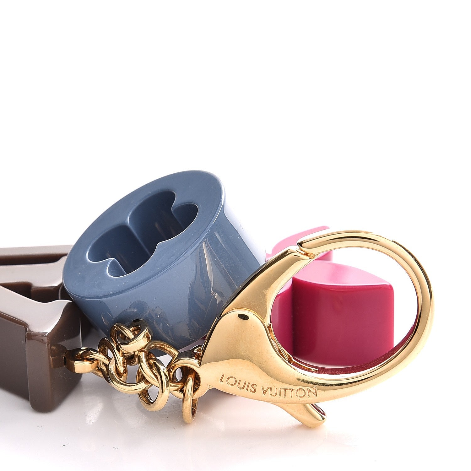 Louis Vuitton Resin Playtime Bag Charm Marron 3 of 3