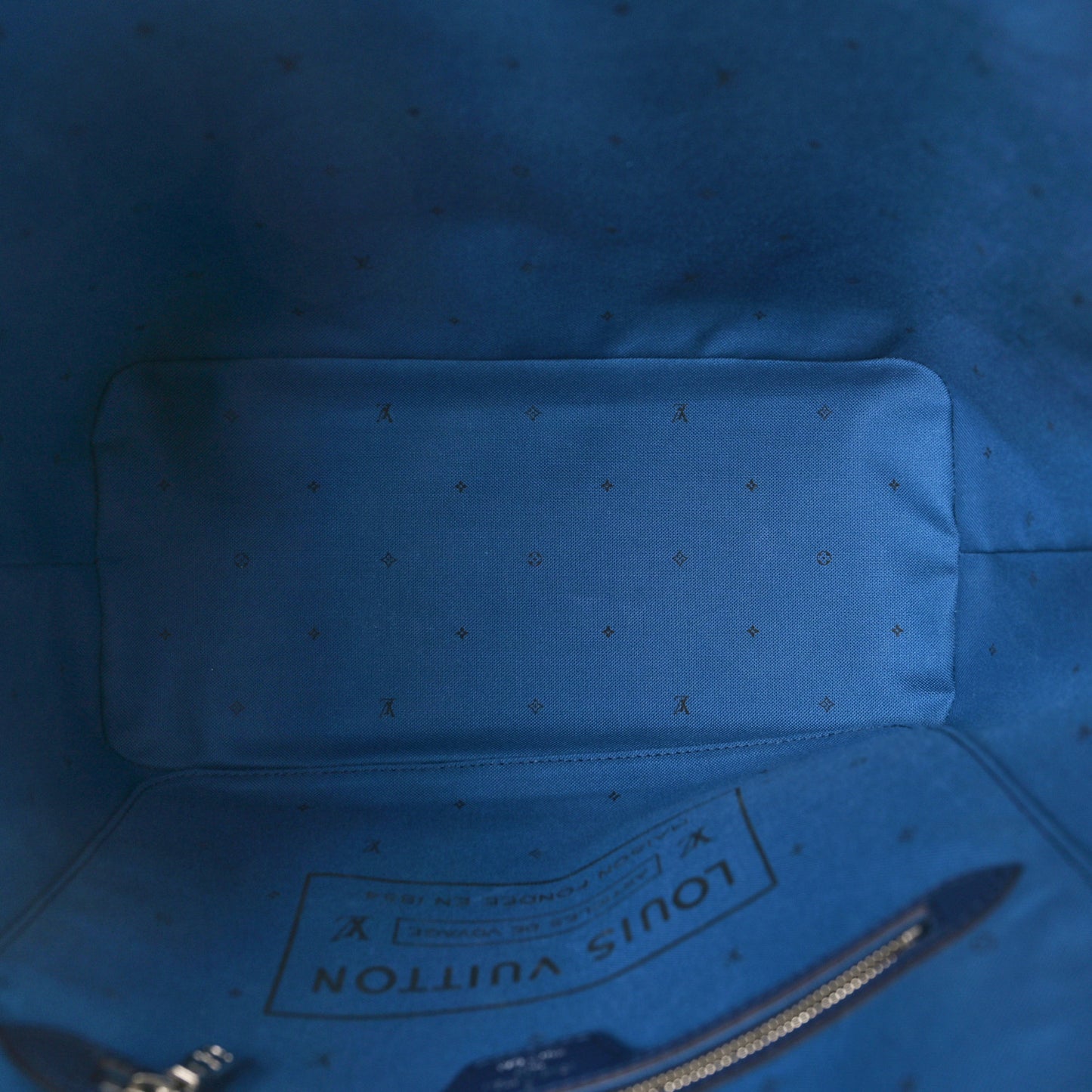 Monogram Escale Neverfull MM Blue