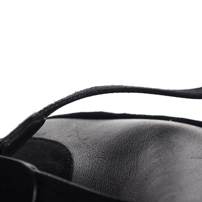 Balenciaga Baby Daim Suede Gold Metallic Edge Hardware Backpack Black 12 of 12