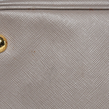 Prada Saffiano Large Galleria Double Zip Tote Argilla 12 of 14