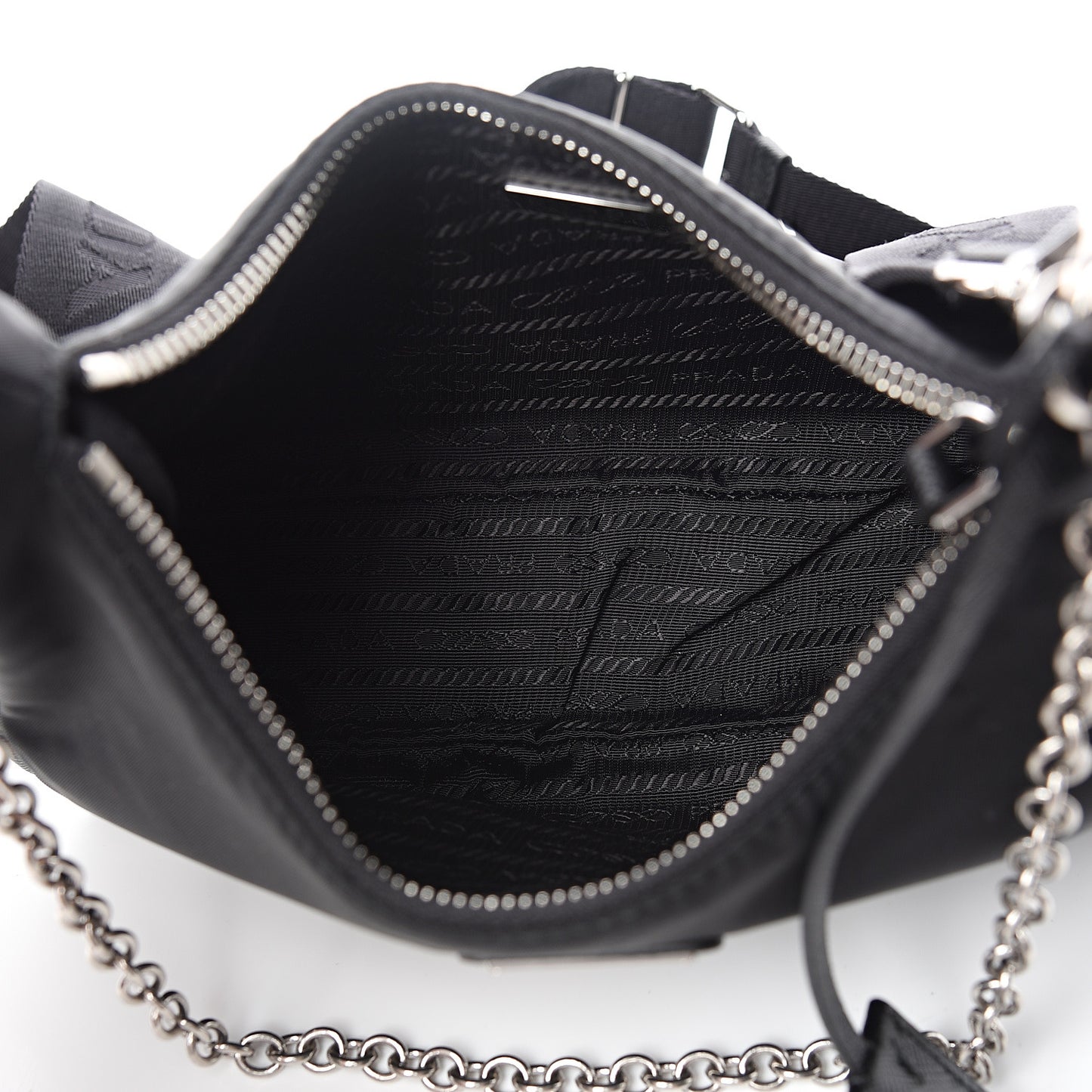 Nylon Re-Edition 2005 Shoulder Bag Black