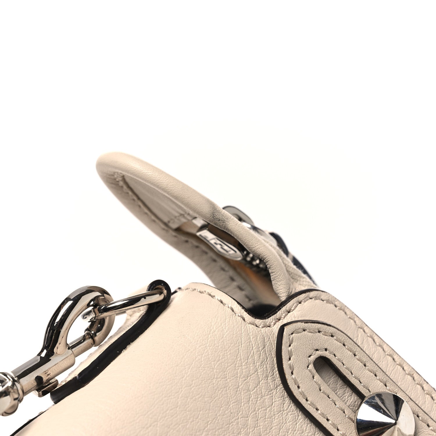 Fendi Vitello Dolce Flowerland Studded Mini By The Way Boston Bag Camelia Multicolor 21 of 23