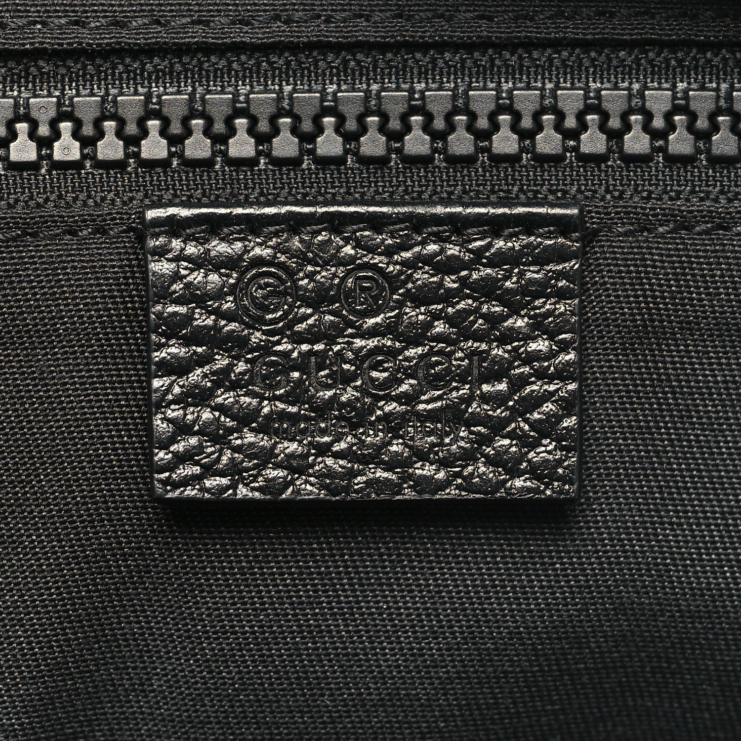 Gucci Nylon Monogram Slim Backpack Black 6 of 11