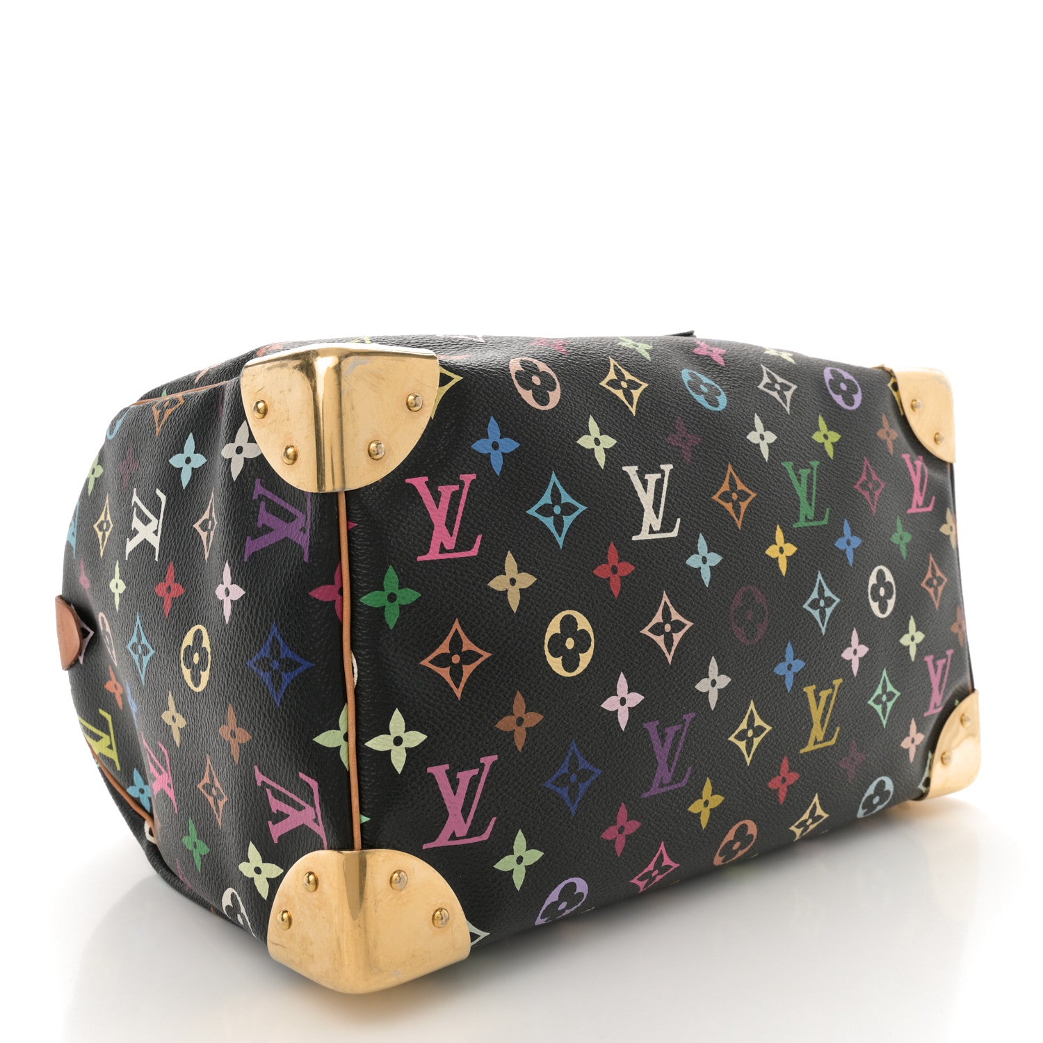 Louis Vuitton Monogram Multicolor Speedy 30 Black 4 of 11