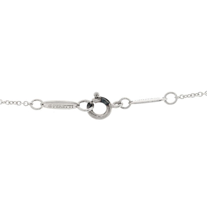 Tiffany Sterling Silver Elsa Peretti Round Disc Pendant Necklace 5 of 5