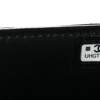 Chanel Lambskin Quilted Crossbody Flap Black 7 of 14