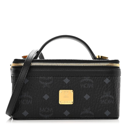 MCM Visetos Vanity Case Black 1 of 9