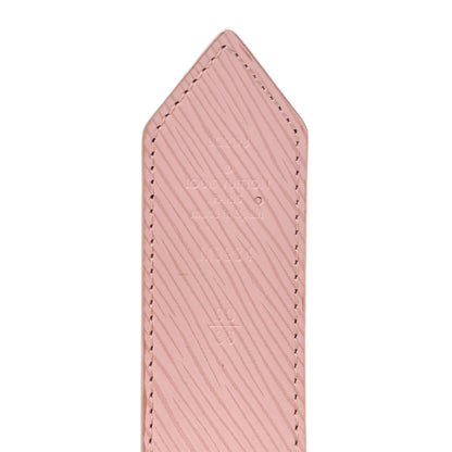 Louis Vuitton Monogram Epi 35mm LV Circle Reversible Belt 90 36 Rose Ballerine 3 of 5