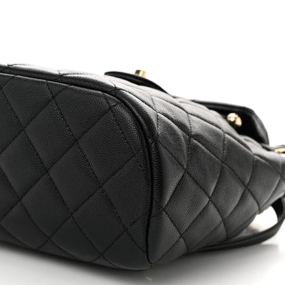 Chanel Caviar Quilted Mini Urban Spirit Backpack Black 10 of 11