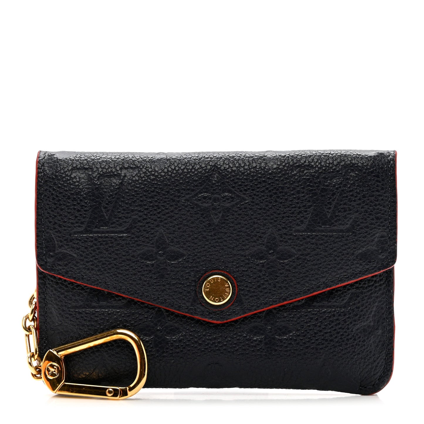 Empreinte Key Pouch Marine Rouge