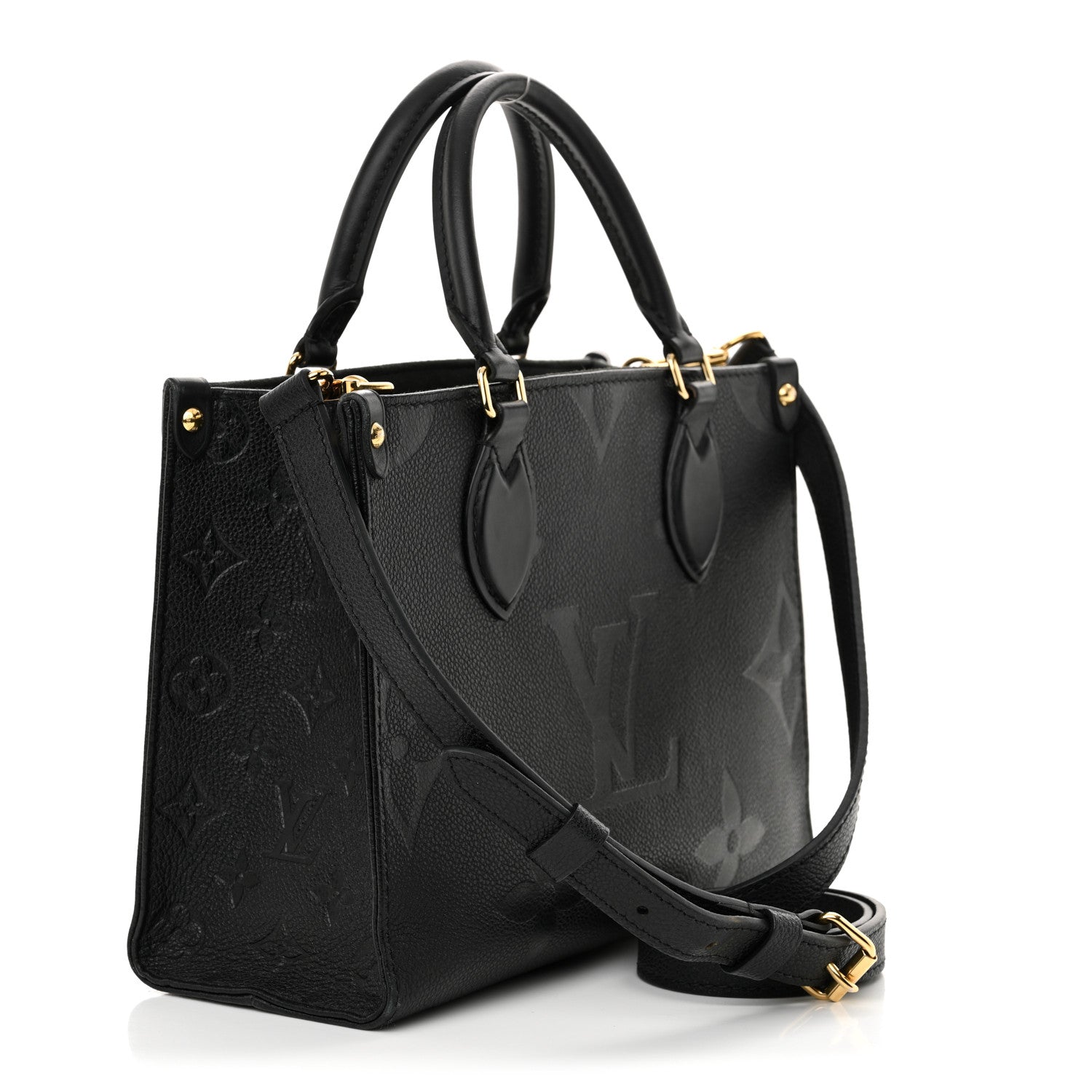 Louis Vuitton Empreinte Monogram Giant Onthego PM Black 3 of 12