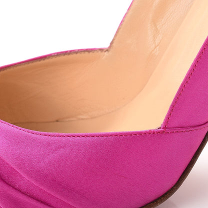 Christian Louboutin Satin Knotted Pumps 39.5 Pink 18 of 19