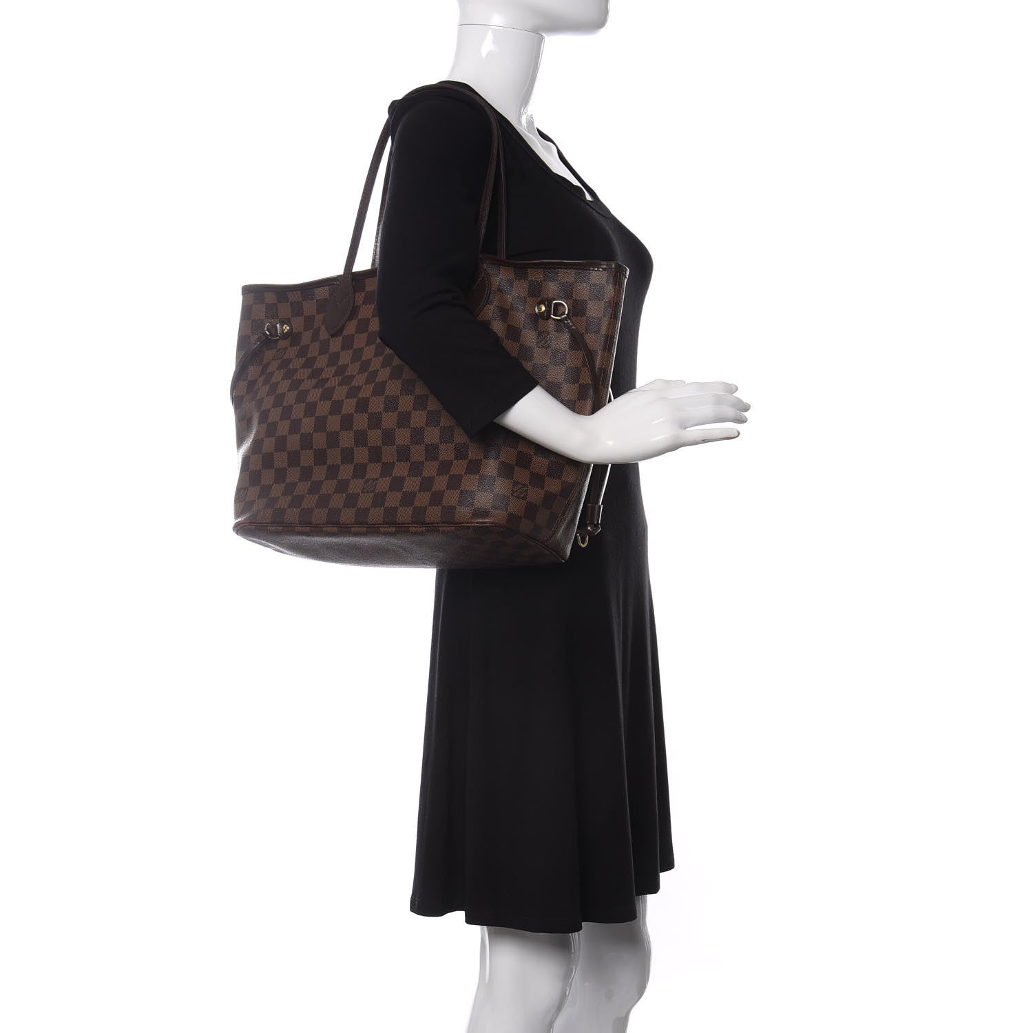 Louis Vuitton Damier Ebene Neo Neverfull MM 2 of 24