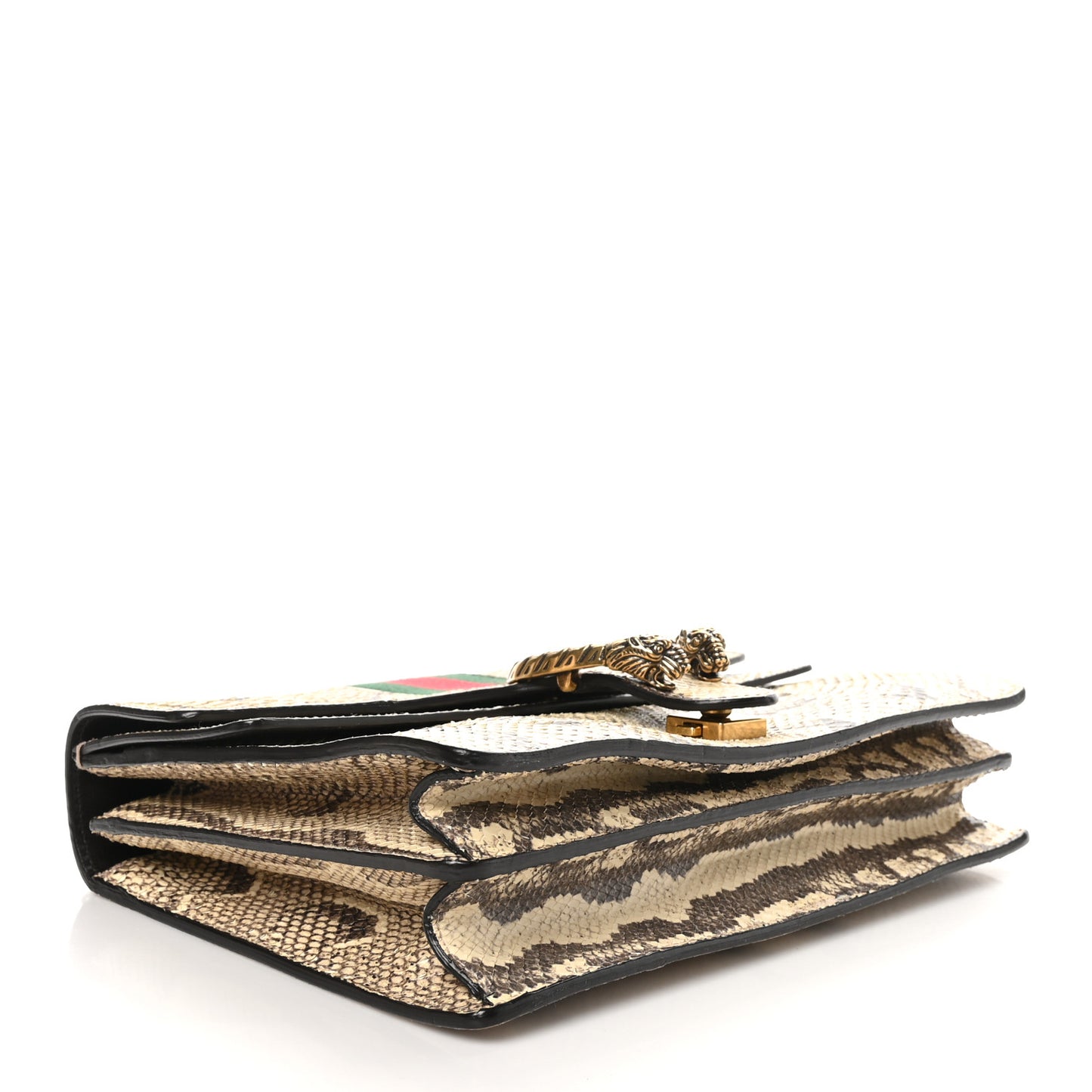 Snakeskin Web Medium Dionysus Shoulder Bag Natural