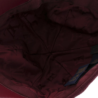 Louis Vuitton Wool Silk Monogram Endless Cap L Bordeaux 7 of 9