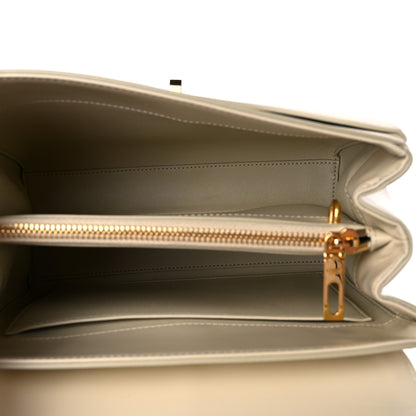 Celine Satinated Calfskin Small 16 Top Handle Bag Limestone 5 of 9
