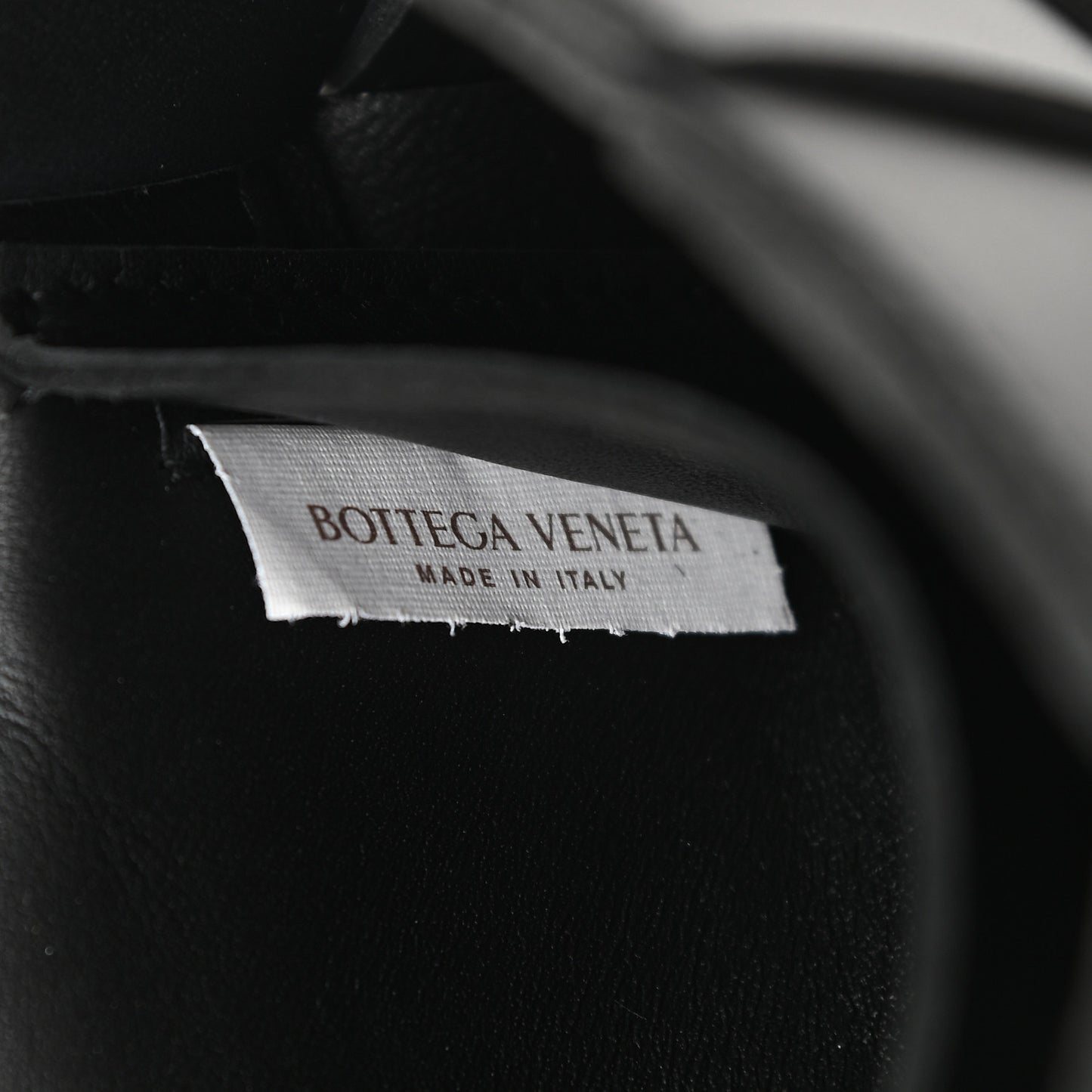 Nappa Maxi Intreccio The Belt Cassette Bag Black