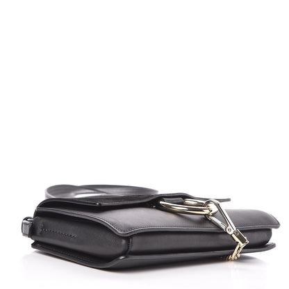 Chloe Suede Calfskin Small Faye Shoulder Bag Black 4 of 11