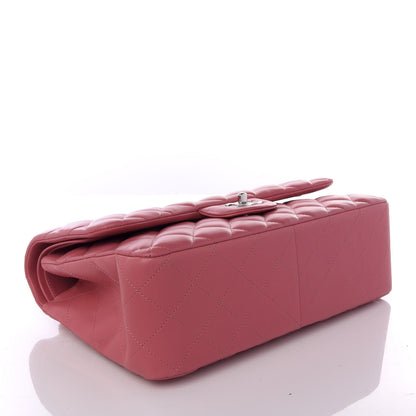 Chanel Lambskin Quilted Jumbo Double Flap Pink 3 of 8