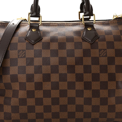 Louis Vuitton Damier Ebene Speedy Bandouliere 30 8 of 11