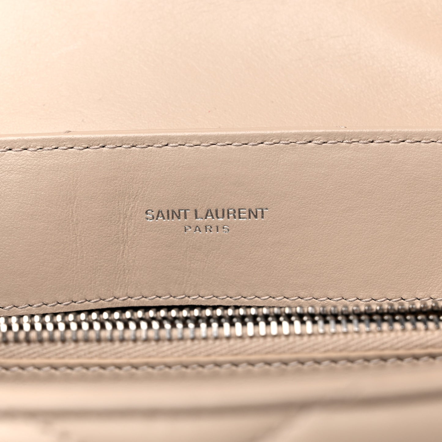 Calfskin Y Quilted Monogram Small Loulou Chain Satchel Dark Beige