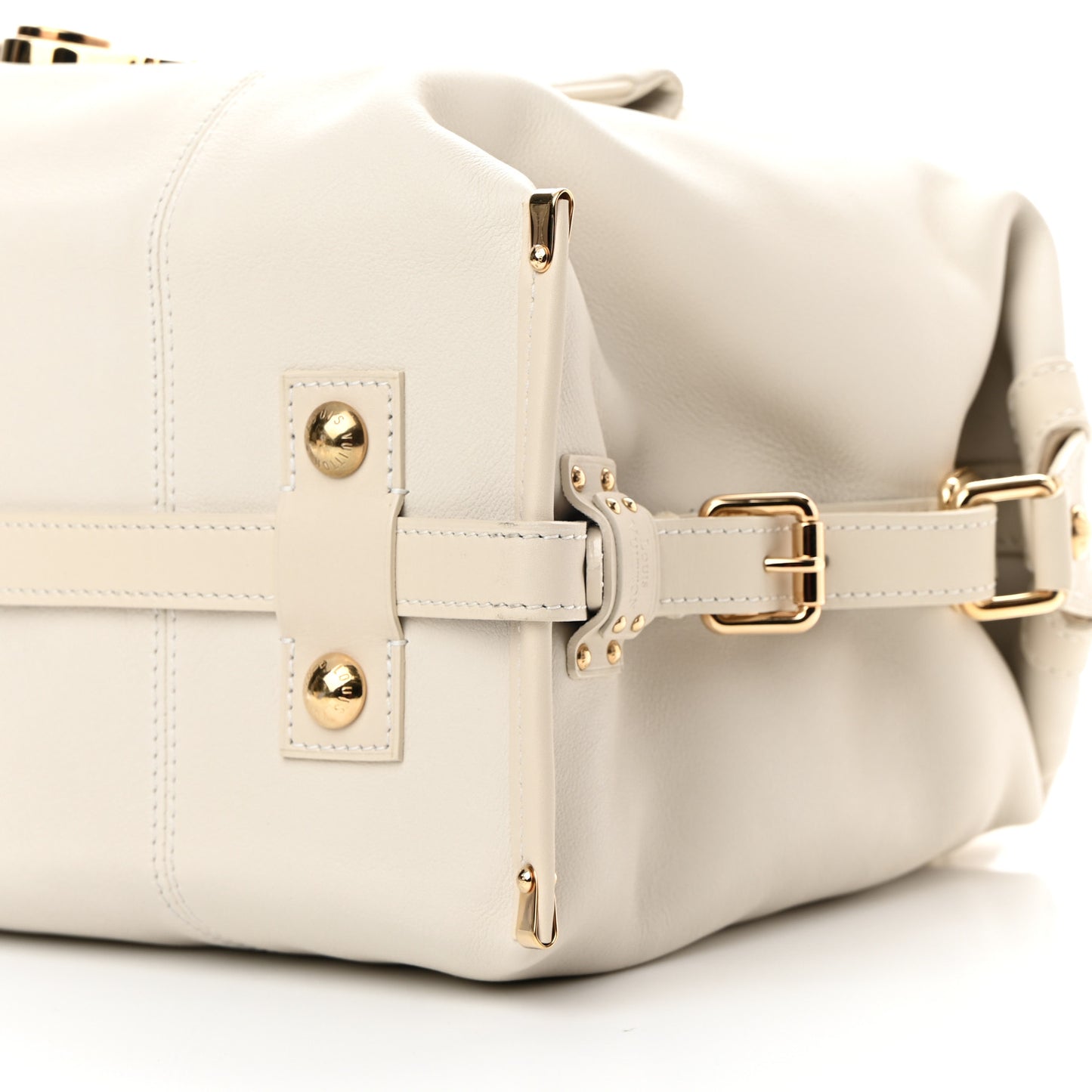 Calfskin Sac Louis White