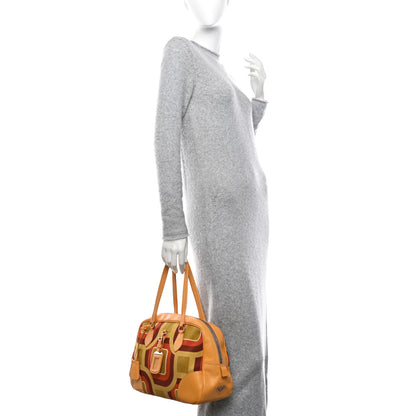 Prada Canvas Canapa St. Soho Bowler Bag Soleil 2 of 18
