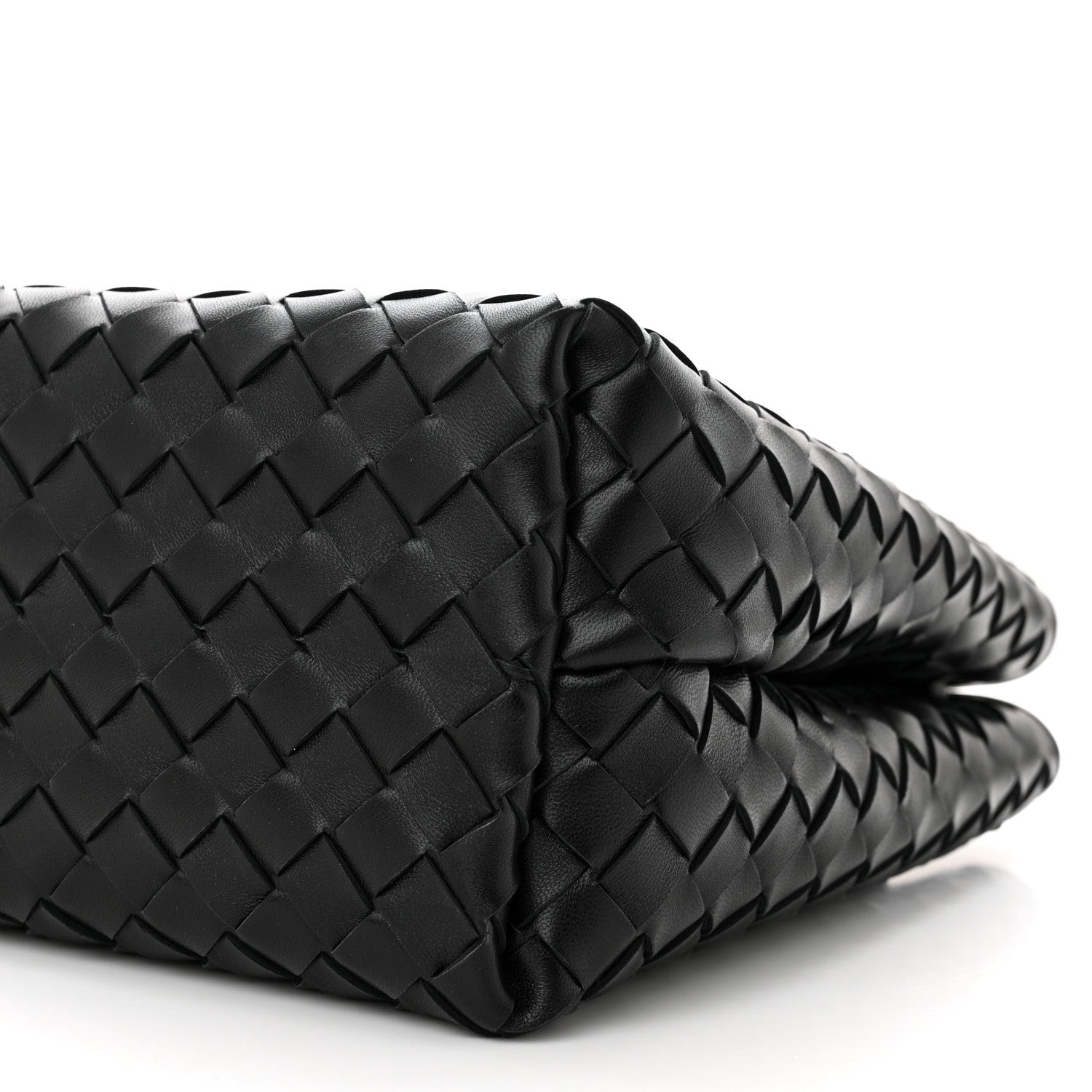 Bottega Veneta Nappa Intrecciato Medium Andiamo Shoulder Bag Black 9 of 9