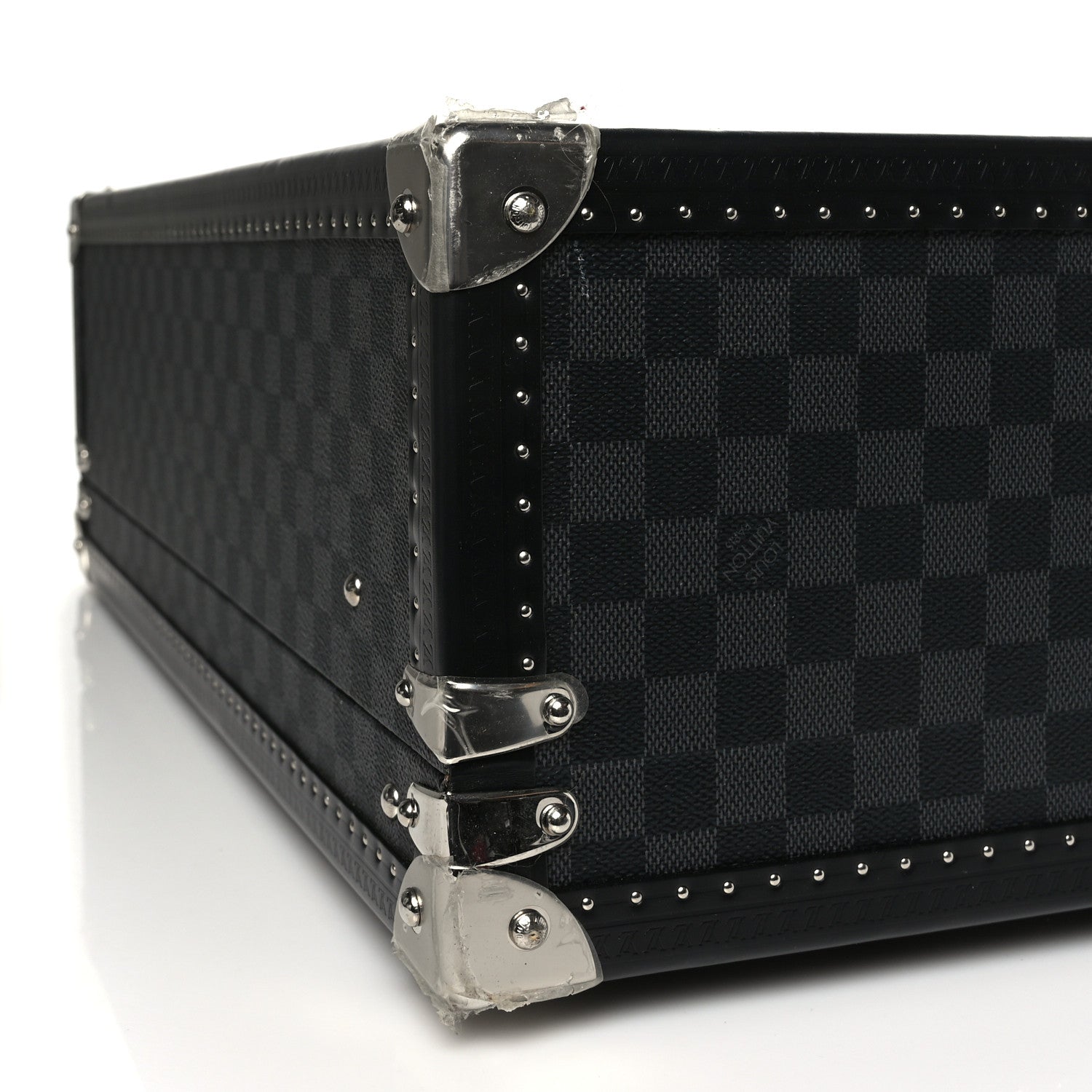 Louis Vuitton Damier Graphite Bisten 80 Suitcase Hard Case Trunk 6 of 11