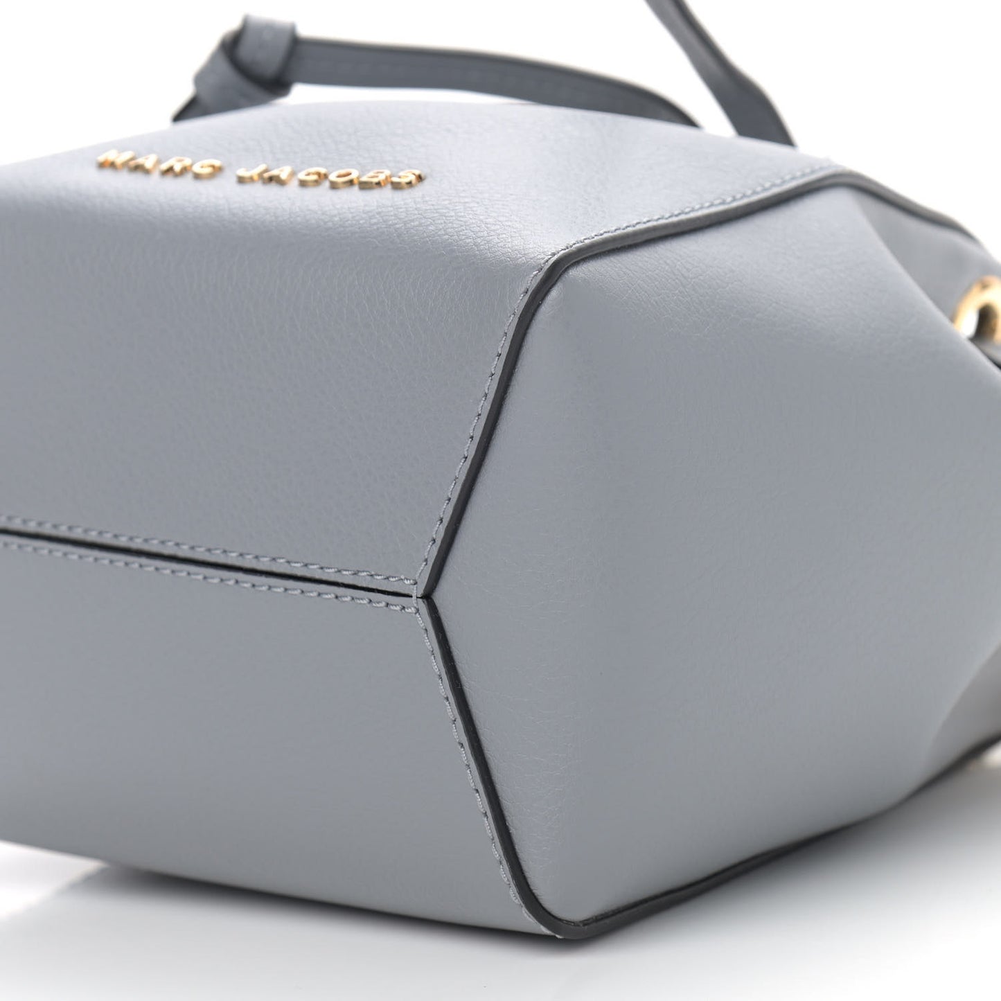 Grained Calfskin That Bucket Bag Grey