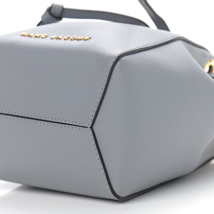 Marc Jacobs Grained Calfskin That Bucket Bag Grey 10 of 10