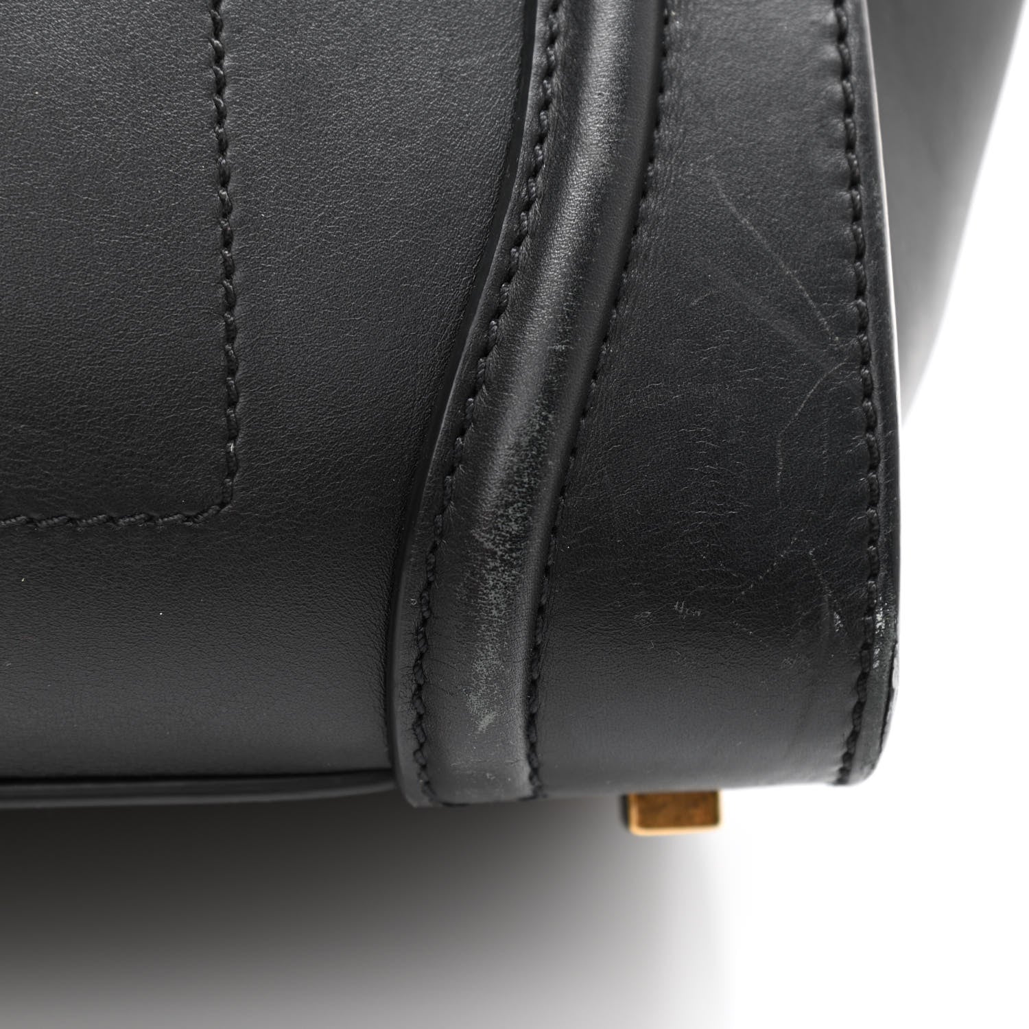 Celine Smooth Calfskin Mini Luggage Black 11 of 15