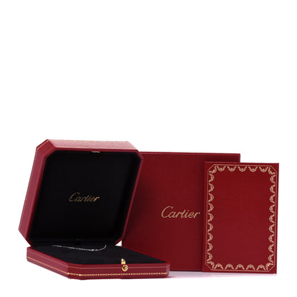 Cartier 18K White Gold Sapphire Saphirs Legers de Cartier Pendant Necklace 6 of 6