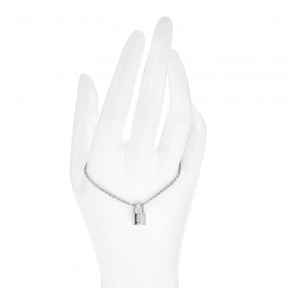 Louis Vuitton Sterling Silver Lockit Bracelet 2 of 4