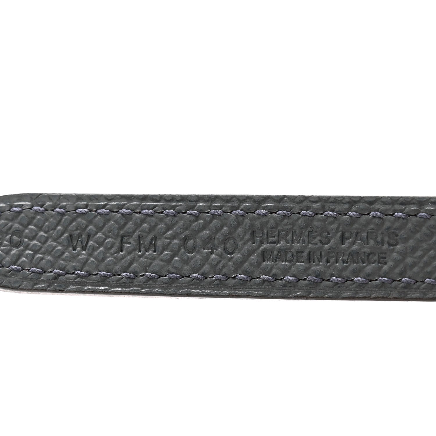 Hermes Epsom Swift 13mm Focus Belt 90 36 Rose Sakura Gris Misty 5 of 6