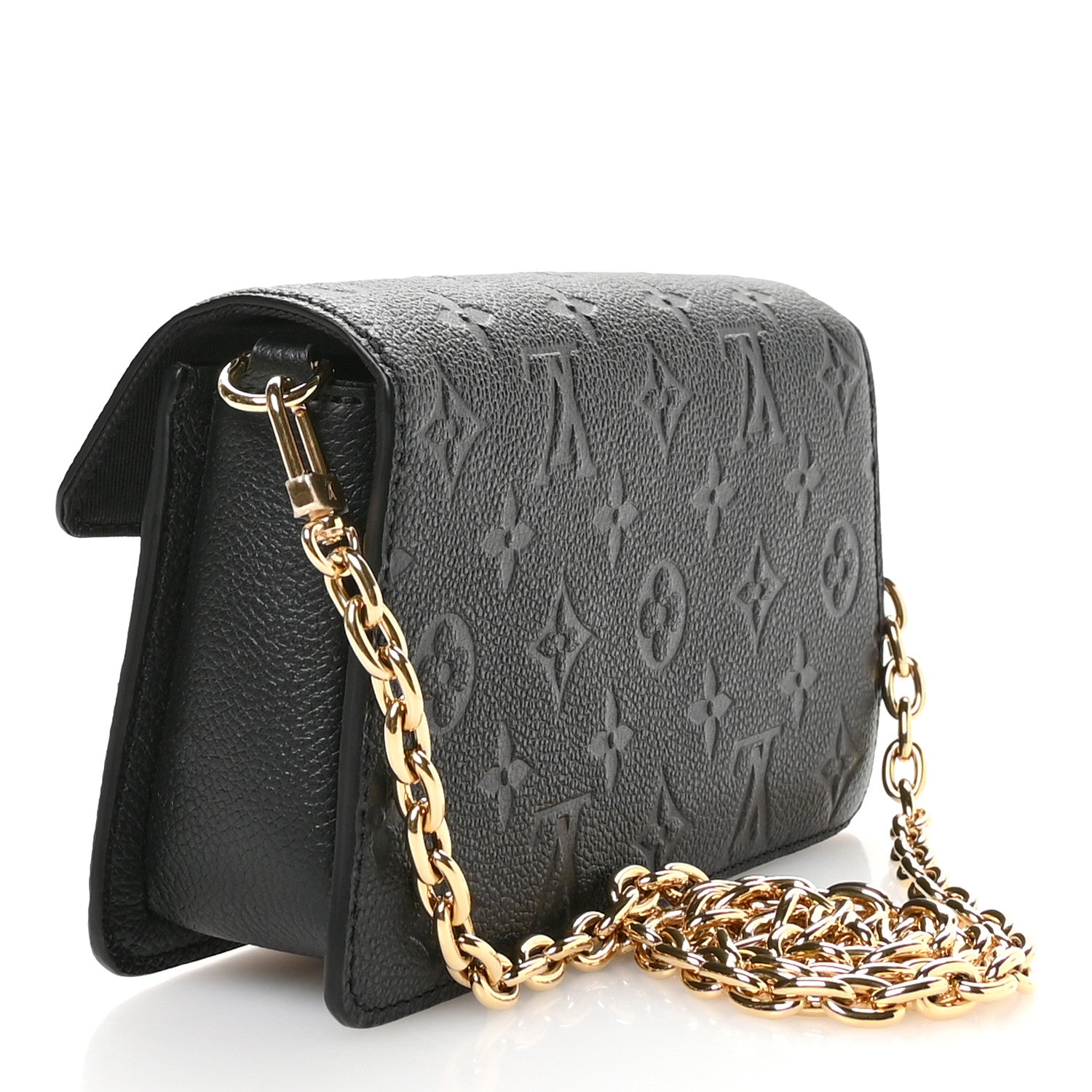 Louis Vuitton Empreinte Metis Wallet On Chain Black 3 of 10