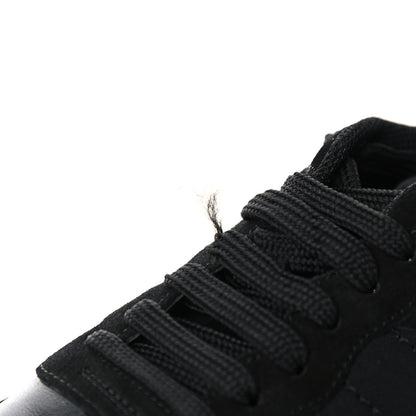 Valentino Garavani Nappa Suede Camouflage Mens Rockrunner Sneakers 41 Black 40.5 Black 8 of 10