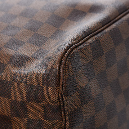 Louis Vuitton Damier Ebene Neo Neverfull MM Rose Ballerine 19 of 21