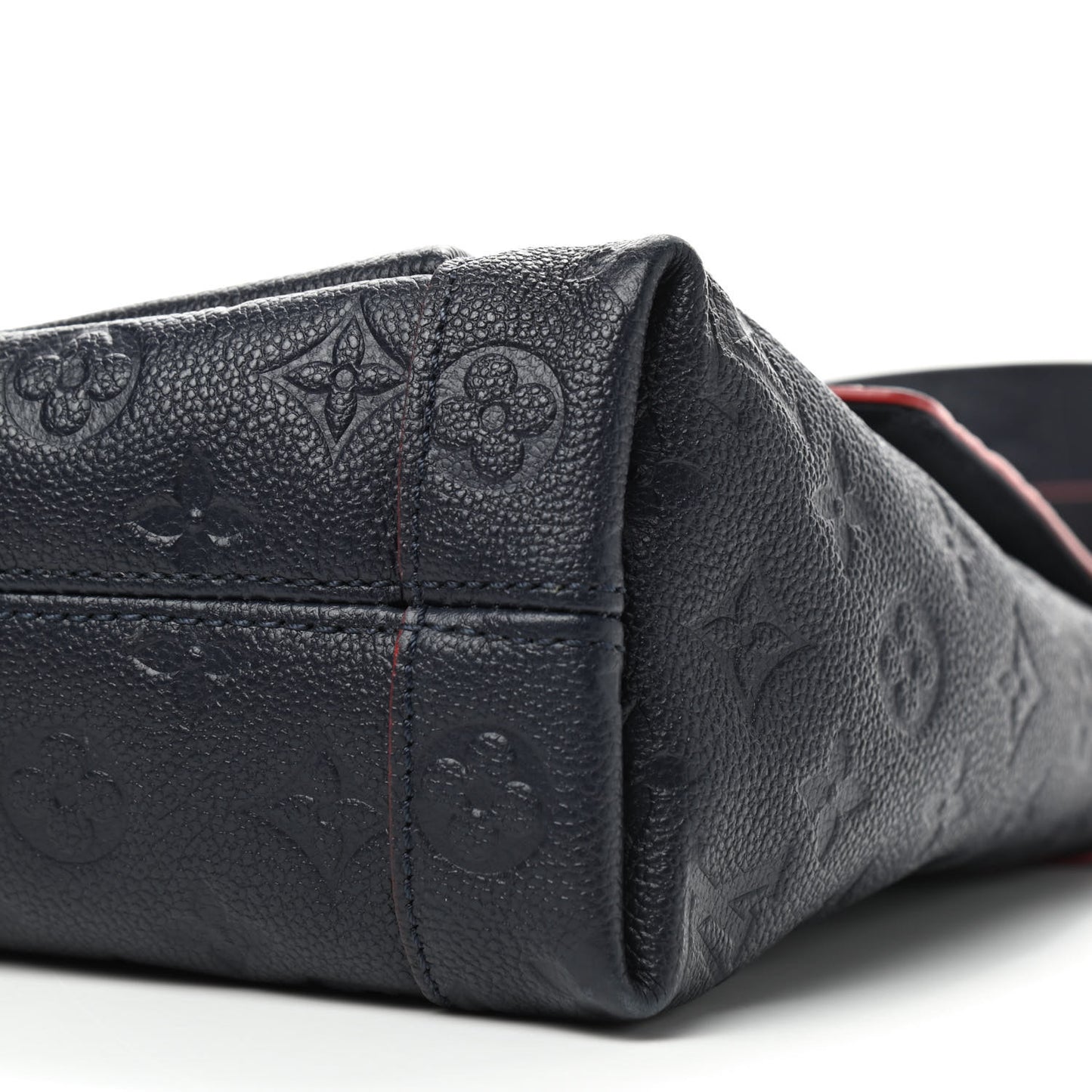 Empreinte Blanche MM Marine Rouge