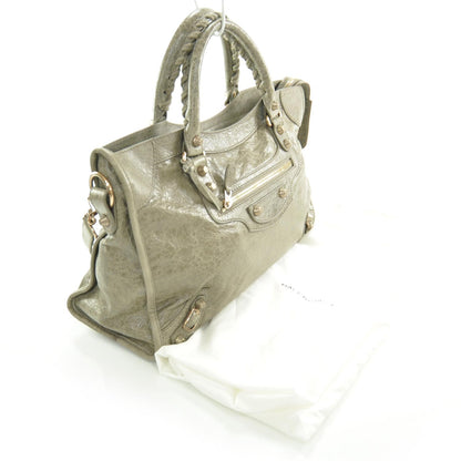 Balenciaga Agneau Giant 12 Rose Gold Hardware City Gris Poivre 3 of 10