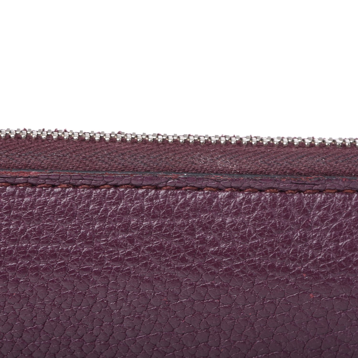 Hermes Chevre Mysore Azap Wallet Raisin 8 of 14