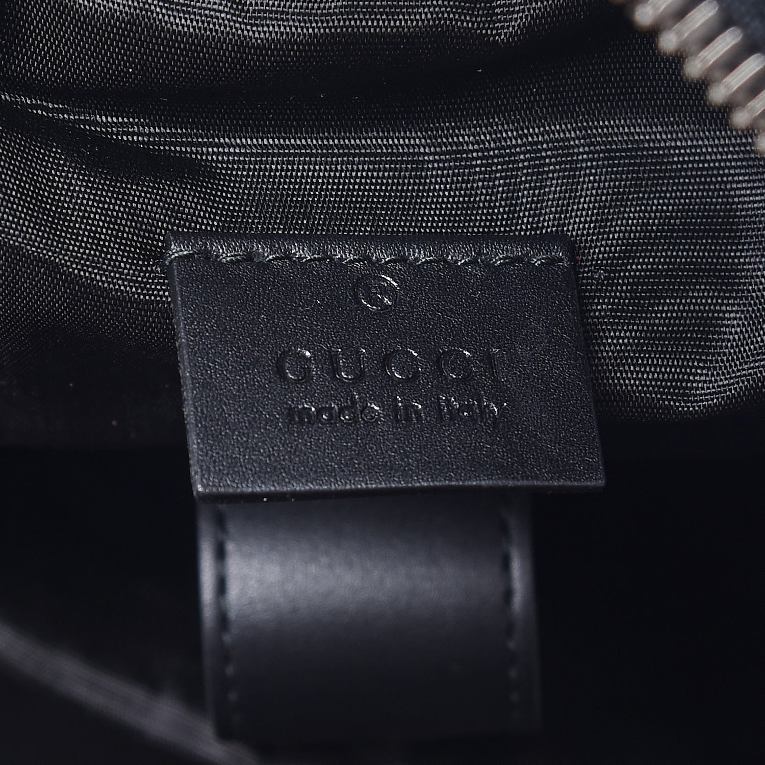 Gucci X SEGA Calfskin GUCCY Stars Dome Backpack Black Gold 9 of 12
