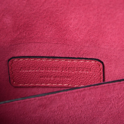 Alexander McQueen Calfskin Small Insignia Flap Pink 8 of 8