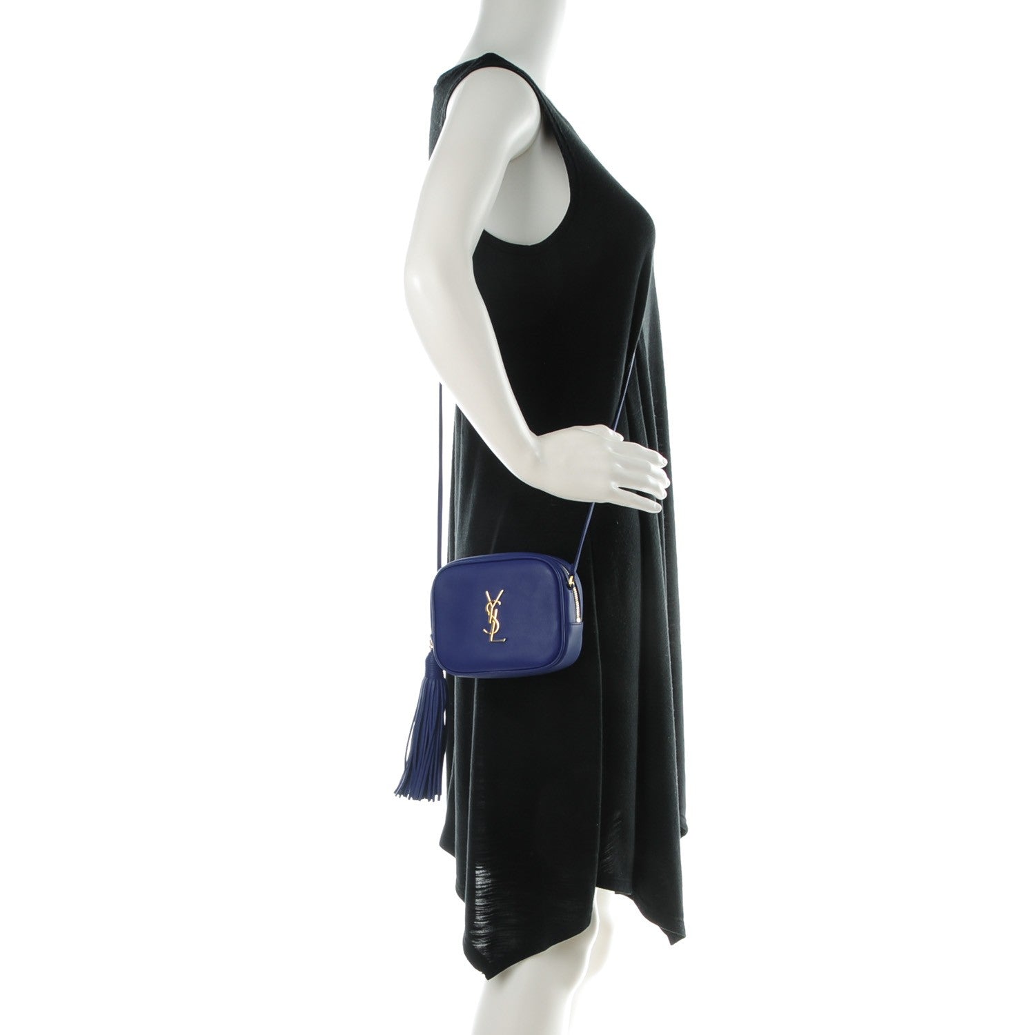 Saint Laurent Nappa Monogram Blogger Bag Outremer 2 of 7